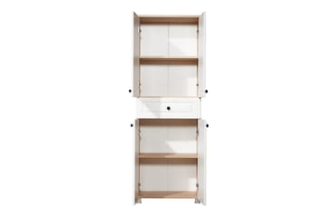 Garderobe Rankole Sudamal Eik / Svart - Svart/Mørkfarget tre - Oppbevaring - Garderober & garderobesystem