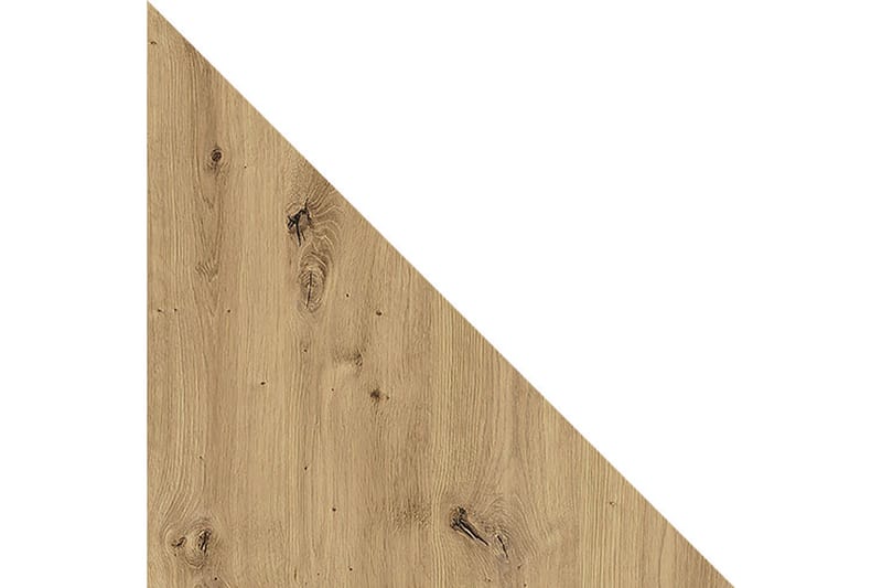 Garderobe Staton 120 cm - Natur/Hvit - Oppbevaring - Garderober & garderobesystem