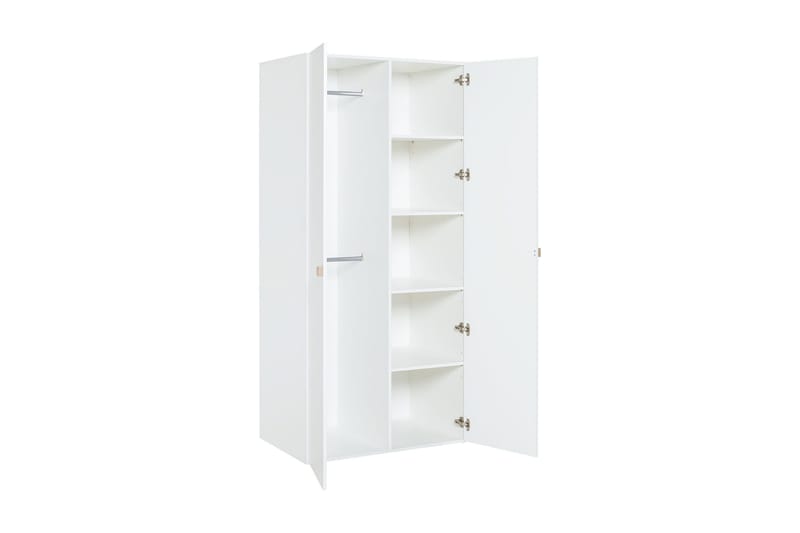Garderobe Stige Hvit - Hvit - Oppbevaring - Garderober & garderobesystem