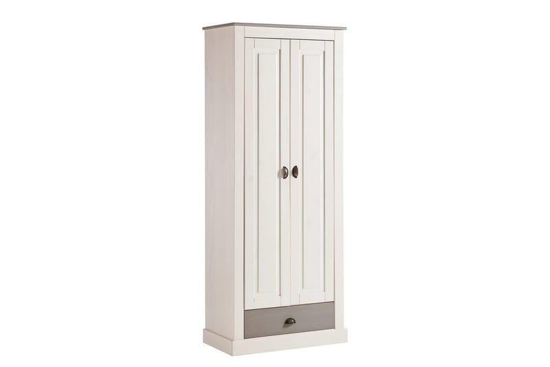 Garderobe Toby Hvit - Hvit - Oppbevaring - Garderober & garderobesystem