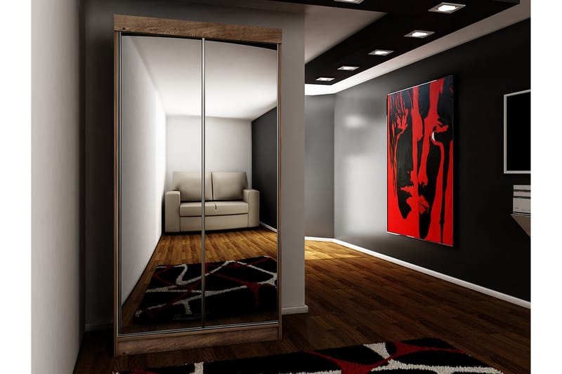 Garderobe Top 100x62x200 cm - Oppbevaring - Garderober & garderobesystem