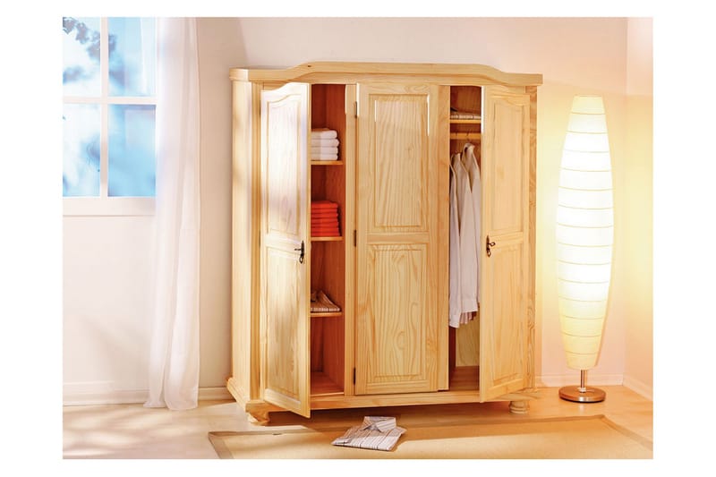 Garderobe Toulouse 150 cm - Furu - Oppbevaring - Garderober & garderobesystem