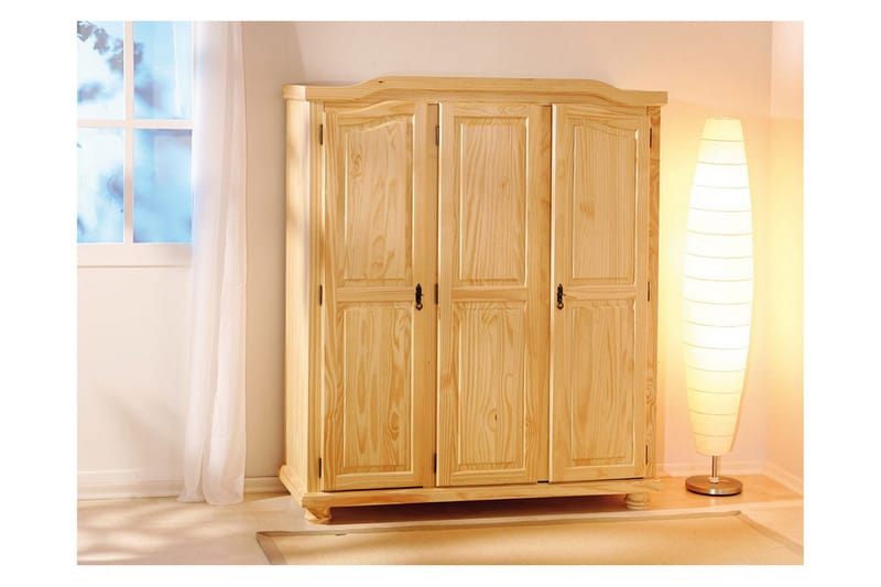 Garderobe Toulouse 150 cm - Furu - Oppbevaring - Garderober & garderobesystem