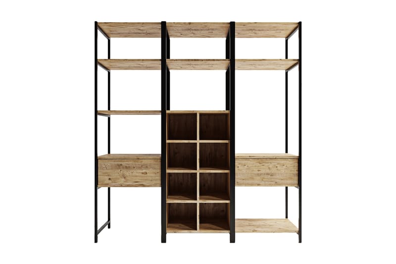 Garderobe Trendel 180x40 cm - Natur - Garderober & garderobesystem