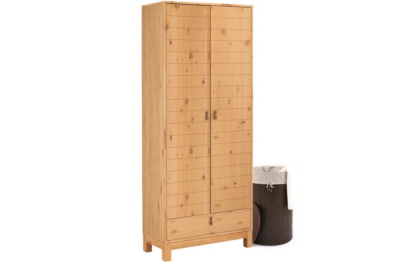 Garderobe Woodward 75x35 cm - Natur - Garderobeskap - Garderober & garderobesystem