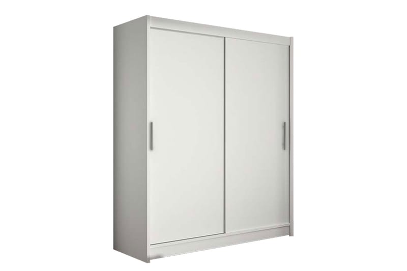 Garderobe Presto 150 cm Skyvedører - Hvit - Garderober & garderobesystem - Garderobeskap