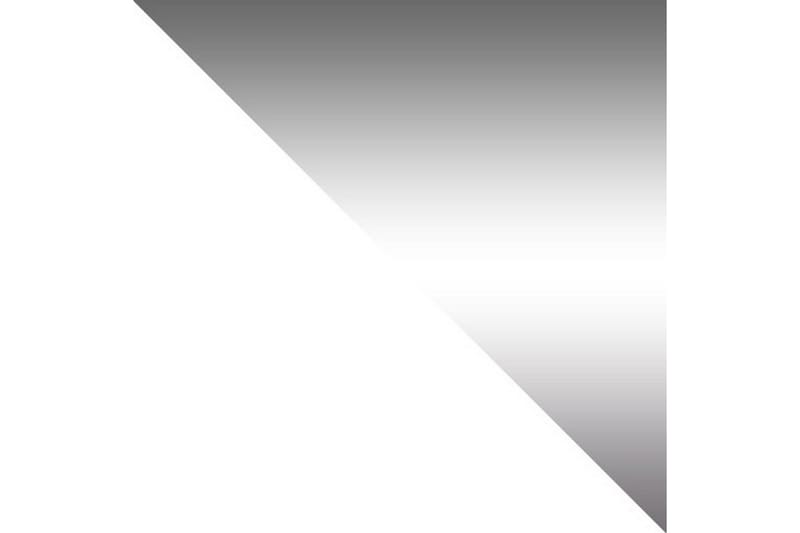 Garderobe Presto Skyvedører Smaltt Speil - Hvit - Garderober & garderobesystem