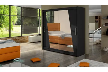 Garderobe Prag LED-belysning - Svart - Oppbevaring - Garderober & garderobesystem