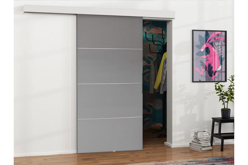 Dør Malibu 204x106x205 cm - Skyvedør garderobe