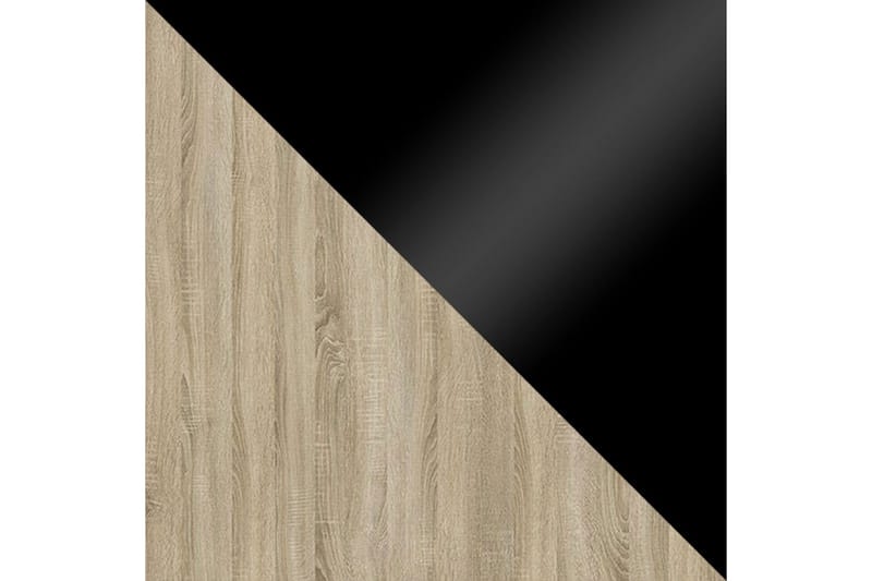 MARTI Skyvedør - Eik / Svart - Oppbevaring - Garderober & garderobesystem - Garderobedør - Skyvedør garderobe