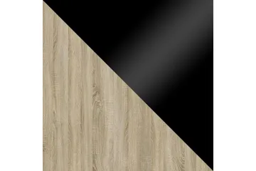 MARTI Skyvedør - Eik / Svart - Oppbevaring - Garderober & garderobesystem - Garderobedør - Skyvedør garderobe