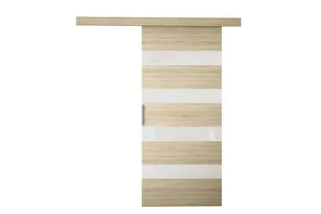 MARTI Skyvedør - Eik/Hvit - Oppbevaring - Garderober & garderobesystem - Garderobedør - Skyvedør garderobe