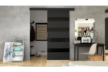 MARTI Skyvedør - Svart - Oppbevaring - Garderober & garderobesystem - Garderobedør - Skyvedør garderobe