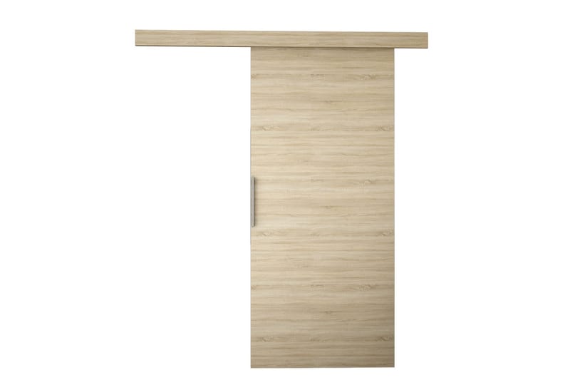 Nemanja Skyvedør 86x205 cm - Eik - Oppbevaring - Garderober & garderobesystem - Garderobedør - Skyvedør garderobe