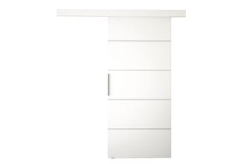 Nemanja Skyvedør 86x205 cm - Hvit - Oppbevaring - Garderober & garderobesystem - Garderobedør - Skyvedør garderobe