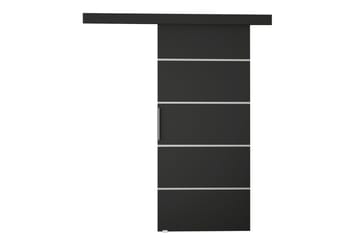 Nemanja Skyvedør 86x205 cm - Svart - Oppbevaring - Garderober & garderobesystem - Garderobedør - Skyvedør garderobe