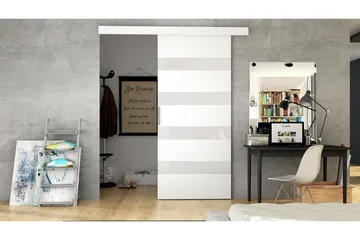 Nemanja Skyvedør - Hvit - Oppbevaring - Garderober & garderobesystem - Garderobedør - Skyvedør garderobe