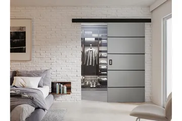 Skyvedør 204 cm - Oppbevaring - Garderober & garderobesystem - Garderobedør - Skyvedør garderobe