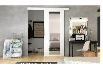 Skyvedør ELVERUM - Hvit - Oppbevaring - Garderober & garderobesystem - Garderobedør - Skyvedør garderobe