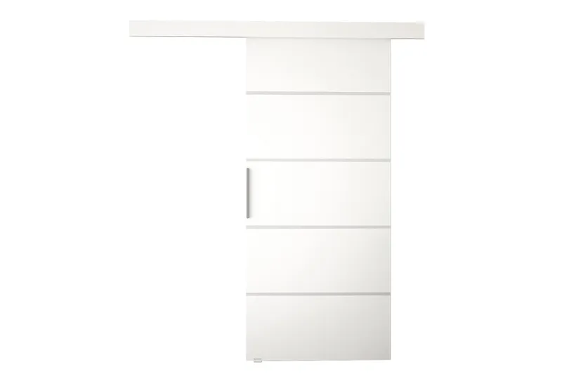 Skyvedør ELVERUM - Hvit - Oppbevaring - Garderober & garderobesystem - Garderobedør - Skyvedør garderobe