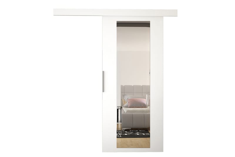 Skyvedør ELVERUM - Hvit - Oppbevaring - Garderober & garderobesystem - Garderobedør - Skyvedør garderobe