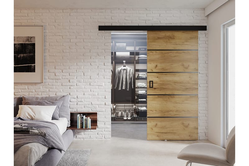 Skyvedør Majong Plus 90 cm - Skyvedør garderobe