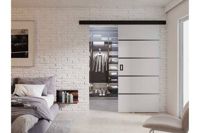 Skyvedør Majong Plus 204 cm - Skyvedør garderobe