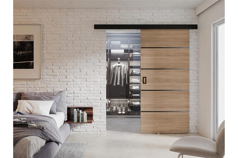 Skyvedør Majong Plus 204 cm - Skyvedør garderobe