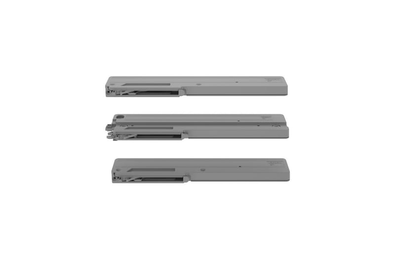 Taki Skyvedører Garderobe 28 cm - Sølv - Oppbevaring - Garderober & garderobesystem - Garderobedør - Skyvedør garderobe