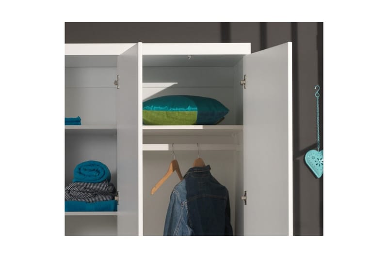 Ekstra hengerail for 3-dørs garderobe Lara - Oppbevaring - Garderober & garderobesystem - Garderobeinnredning - Klesstang