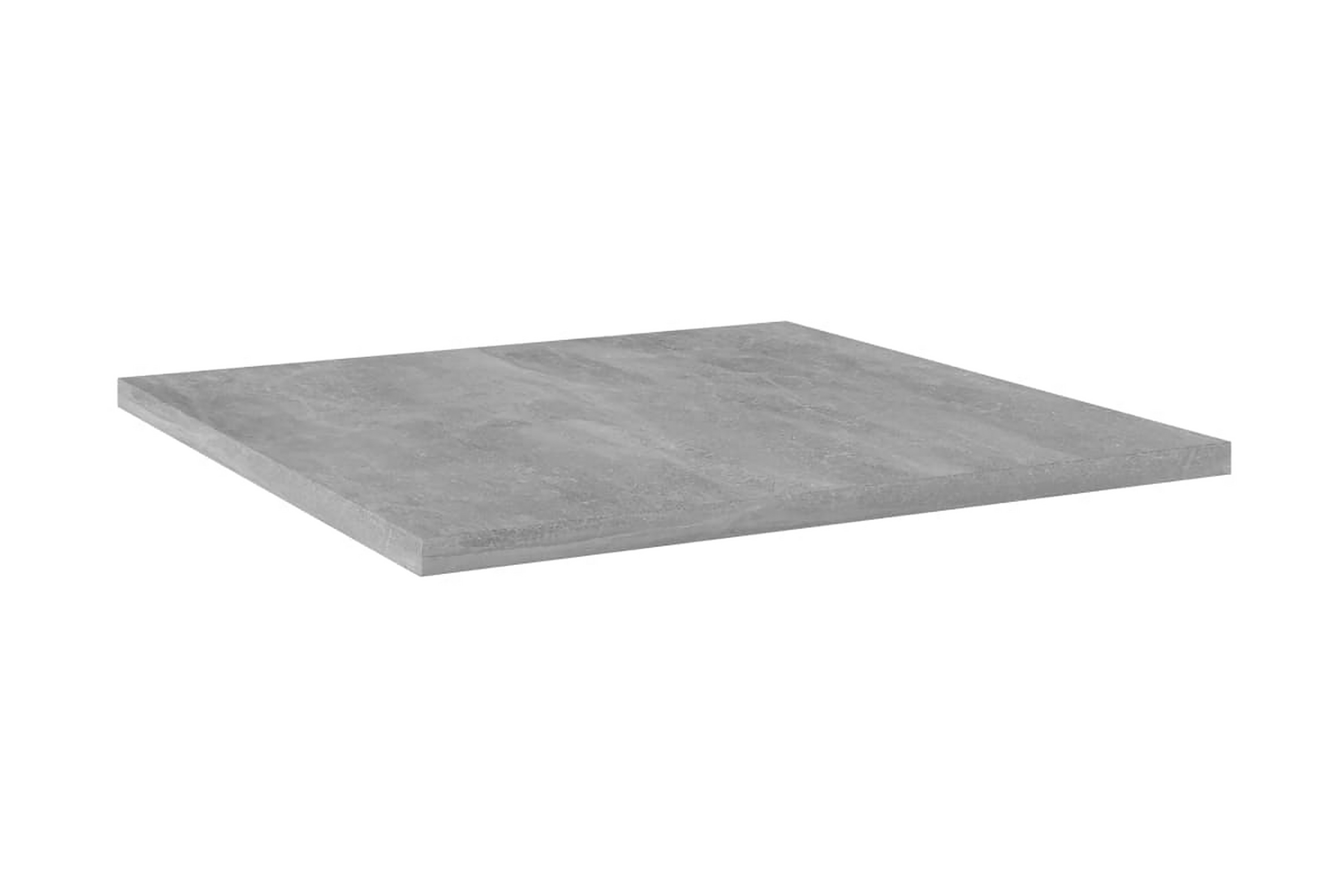 Be Basic Hylleplater 8 stk betonggrå 40x40x1,5 cm sponplate - Grå