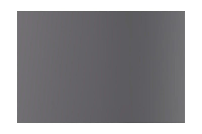Hylleplater 8 stk høyglans grå 60x40x1,5 cm sponplate - Grå - Hylleplan & hyllekonsoll - Hylleplan til garderobe