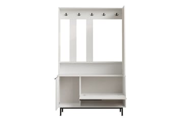 Liyakat Gangmøbel - Hvit - Oppbevaring - Garderober & garderobesystem - Garderobeinnredning - Kurvstativ