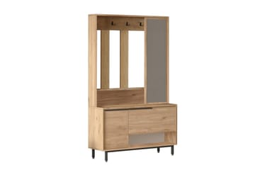 Liyakat Gangmøbel - Valnøtt - Oppbevaring - Garderober & garderobesystem - Garderobeinnredning - Kurvstativ