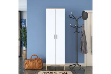 Lukkha Gangmøbel - Valnøtt/Hvit - Oppbevaring - Garderober & garderobesystem - Garderobeinnredning - Kurvstativ