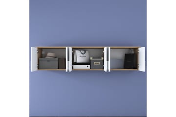 Lukkha Gangmøbel - Valnøtt/Hvit - Oppbevaring - Garderober & garderobesystem - Garderobeinnredning - Kurvstativ