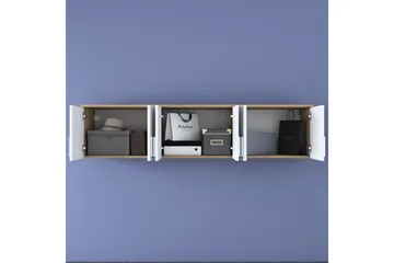 Lukkha Gangmøbel - Valnøtt/Hvit - Oppbevaring - Garderober & garderobesystem - Garderobeinnredning - Kurvstativ