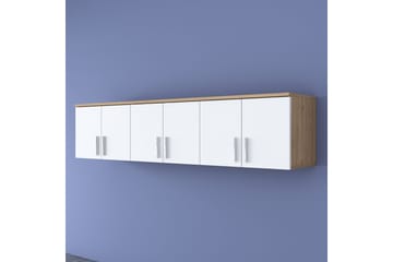 Lukkha Gangmøbel - Valnøtt/Hvit - Oppbevaring - Garderober & garderobesystem - Garderobeinnredning - Kurvstativ