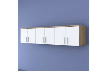 Lukkha Gangmøbel - Valnøtt/Hvit - Oppbevaring - Garderober & garderobesystem - Garderobeinnredning - Kurvstativ