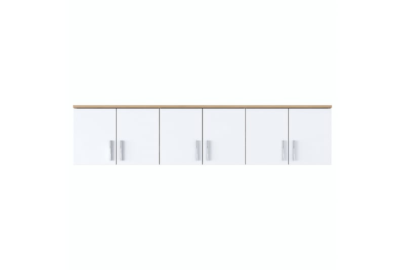 Lukkha Gangmøbel - Valnøtt/Hvit - Oppbevaring - Garderober & garderobesystem - Garderobeinnredning - Kurvstativ