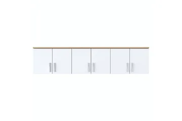 Lukkha Gangmøbel - Valnøtt/Hvit - Oppbevaring - Garderober & garderobesystem - Garderobeinnredning - Kurvstativ