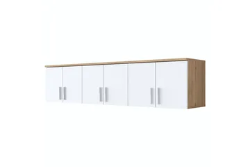 Lukkha Gangmøbel - Valnøtt/Hvit - Oppbevaring - Garderober & garderobesystem - Garderobeinnredning - Kurvstativ