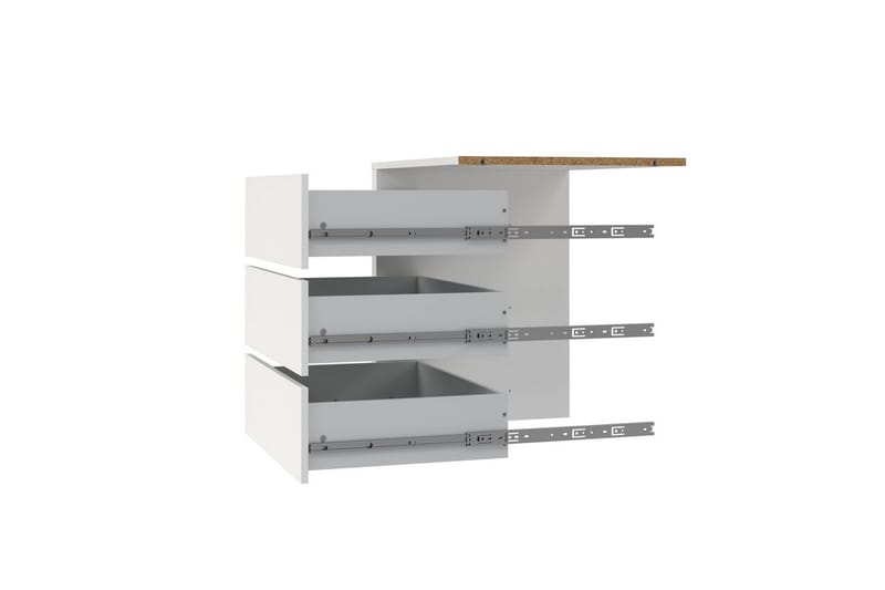 Tamang Tilbehør Hylle 71x70 cm - Hvit - Oppbevaring - Garderober & garderobesystem - Garderobeinnredning - Tilbehør hylle