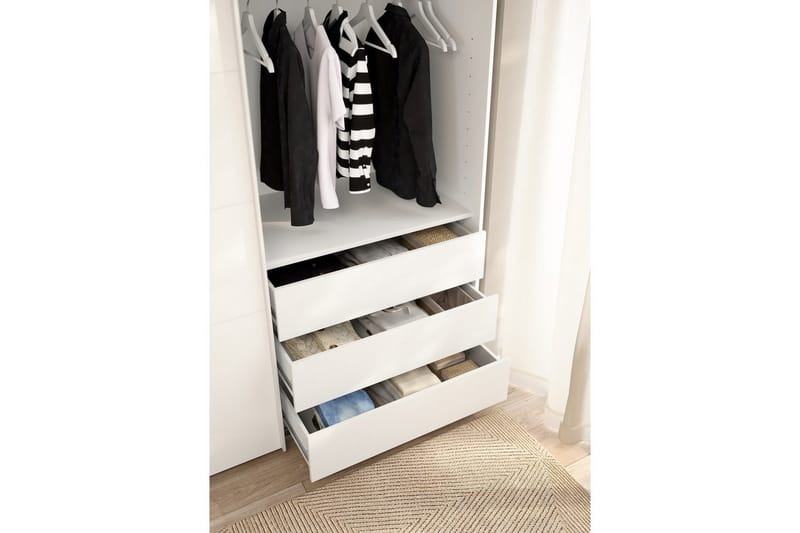 Tamang Tilbehør Hylle 87x70 cm - Hvit - Oppbevaring - Garderober & garderobesystem - Garderobeinnredning - Tilbehør hylle