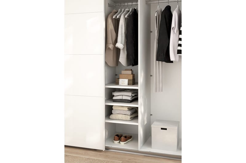 Vanish Hylleknekt 47x55 cm - Hvit - Oppbevaring - Garderober & garderobesystem - Garderobeinnredning - Hyllekonsoll til garderobe