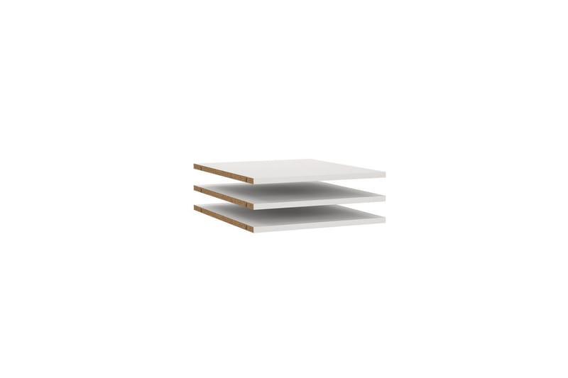 Vanish Hylleknekt 47x55 cm - Hvit - Oppbevaring - Garderober & garderobesystem - Garderobeinnredning - Hyllekonsoll til garderobe
