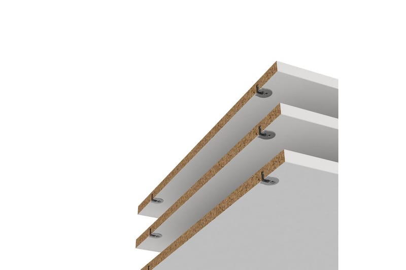Vanish Hylleknekt 71x55 cm - Hvit - Oppbevaring - Garderober & garderobesystem - Garderobeinnredning - Hyllekonsoll til garderobe