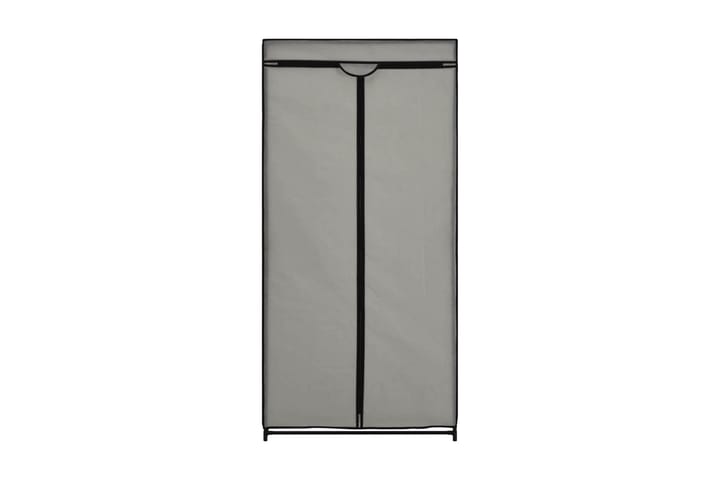 Garderobeskap 2 stk grå 75x50x160 cm - Garderobeskap - Garderober & garderobesystem