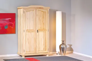 Amalia Garderobe 104 cm - Furu - Oppbevaring - Garderober & garderobesystem - Garderobeskap