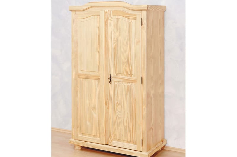 Amalia Garderobe 104 cm - Furu - Oppbevaring - Garderober & garderobesystem - Garderobeskap